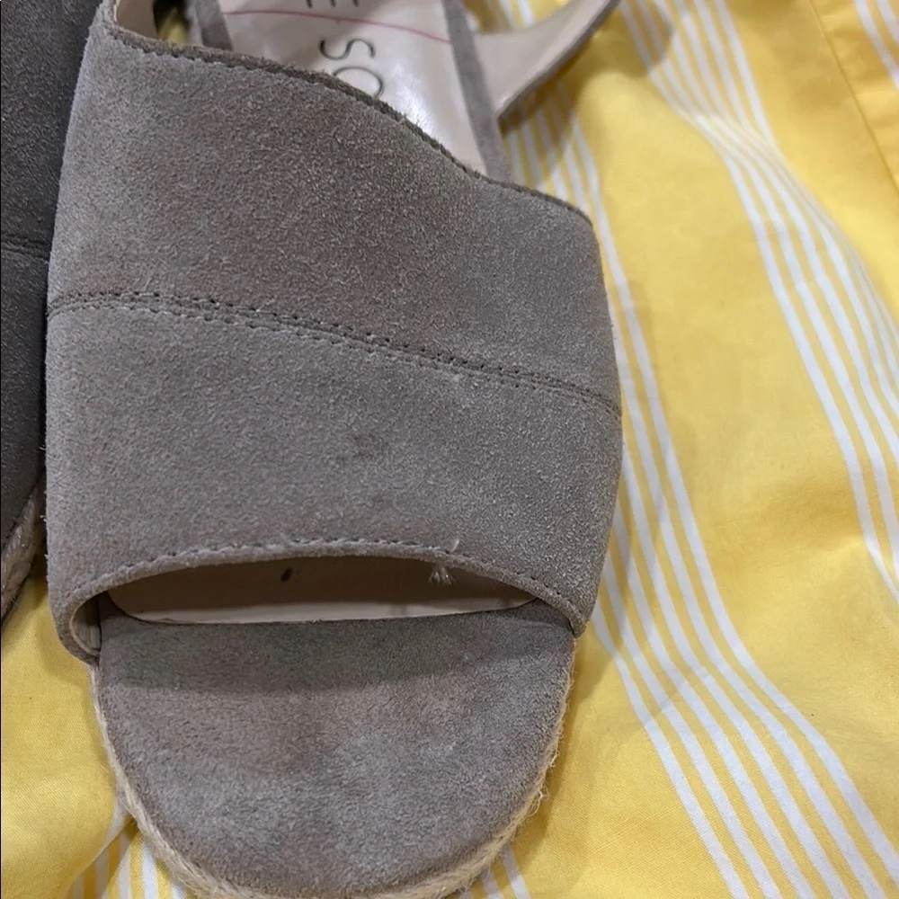 Sole Society Tan Espadrille Shoes EUC